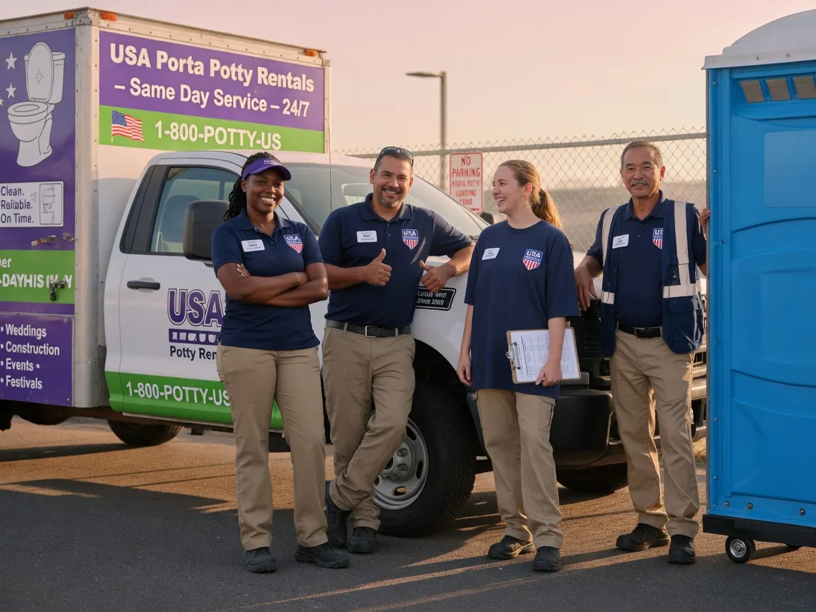 Porta Potty Rental company in Lambsburg, VA